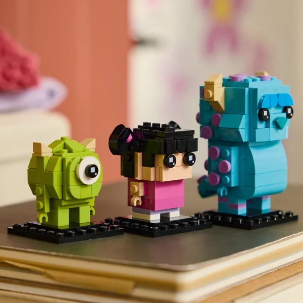 40861 Figuras de Sulley, Mike y Boo