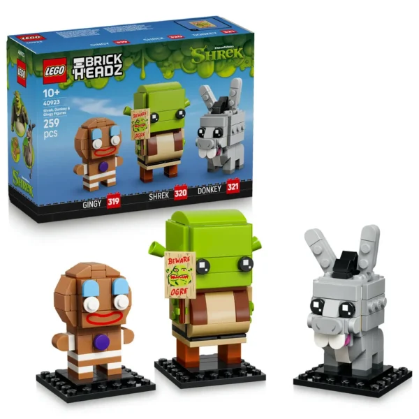 40923 Shrek, Burro y Galleta de Jengibre
